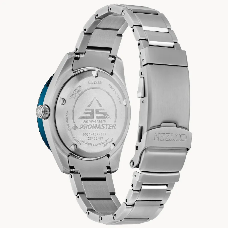 Promaster Fujitsubo Blue Dial Super Titanium with Platinum DLC Promaster Fujitsubo Blue Dial Super Titanium with Platinum DLC